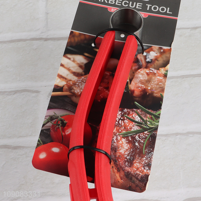 New Product Multipurpose Silicone Kitchen Tongs Barbecue Steak Clamps