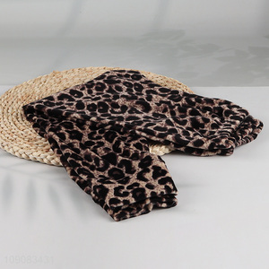 Wholesale Kids Leggings Leopard Print High Waisted Elastic Leggings for Girls
