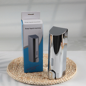 China Imports Refillable Wall Mounted Liquid Soap Dispenser for Bathroom