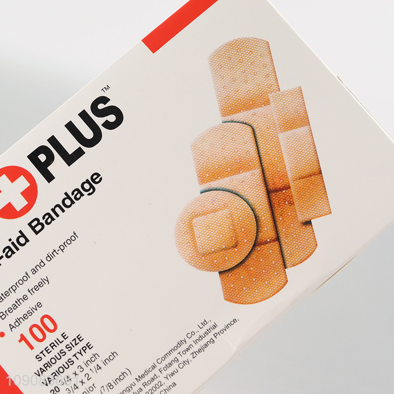 Hot selling waterproof dirt-proof portable first-aid bandage wholesale