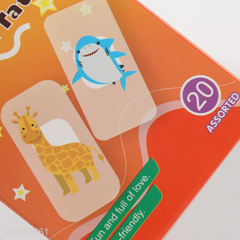 Top selling cartoon animal skin-friendly children first-aid bandage