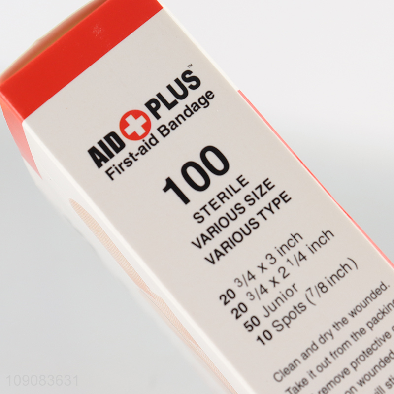 Hot selling waterproof dirt-proof portable first-aid bandage wholesale