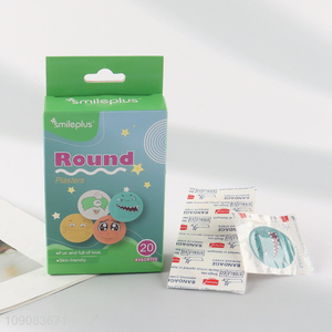 Popular products cartoon round children pe first-aid bandage