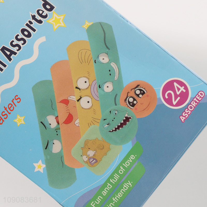 Hot products cartoon assorted skin-friendly kids first-aid bandage