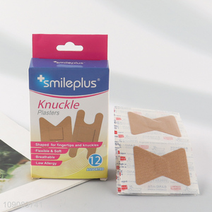 Most popular breathable low allergy soft knuckle plasters first-aid bandage