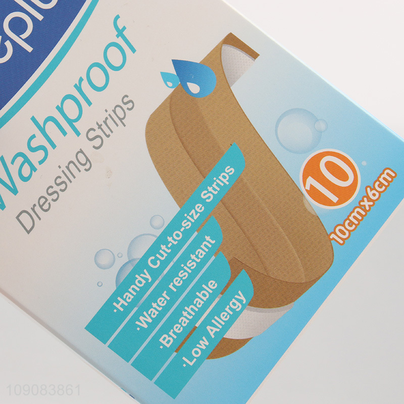 Hot selling waterproof breathable low allergy first-aid bandage