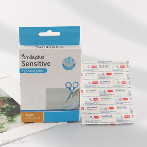 Top sale 10pcs sensitive skin comfortable first-aid bandage wholesale