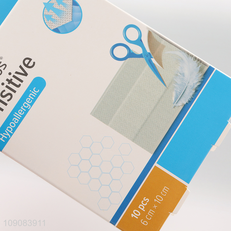 Top sale 10pcs sensitive skin comfortable first-aid bandage wholesale
