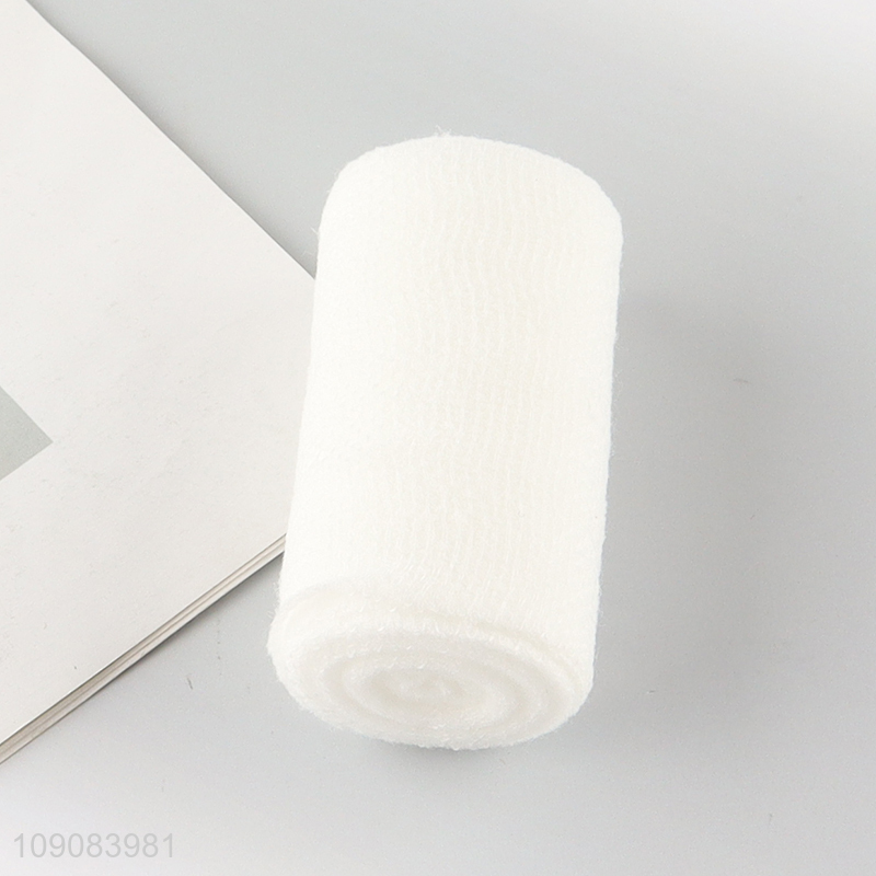 Most popular breathable soft absorbent gauze roll medical elastic bandage