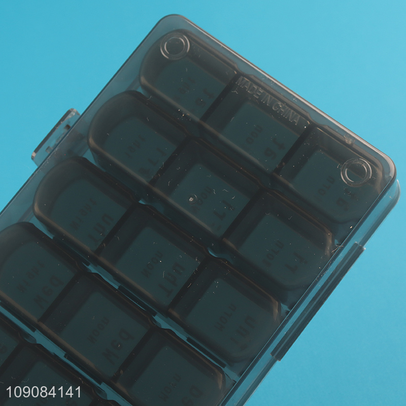 New products portable travel medicine box 7 Day pill organizer