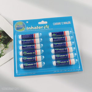 Low price fast relief from nasal decongestant vapor inhaler set