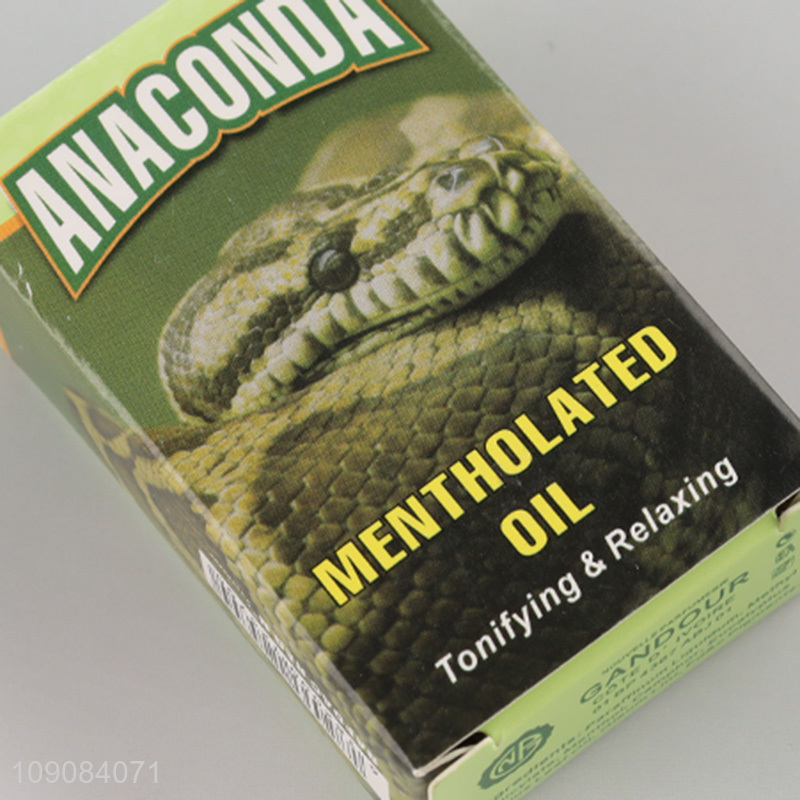 Factory price tonifying relaxing anaconda mentholated oil for sale