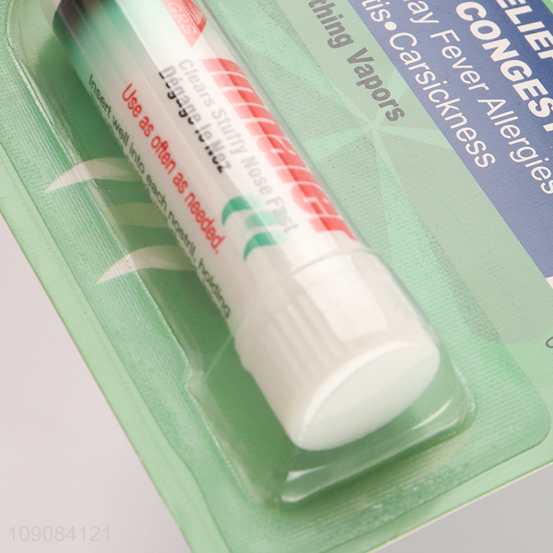 Hot products fast relief from nasal decongestant vapor inhaler