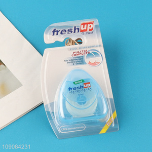 Hot products portable oral care mint dental flosser for sale