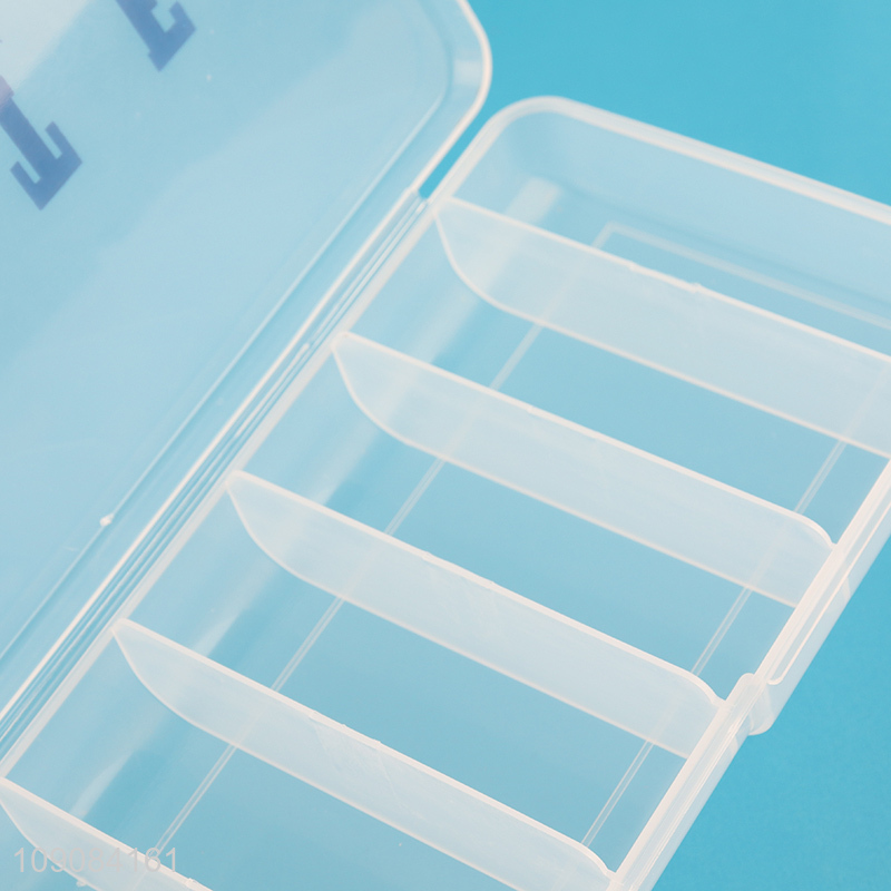 Factory wholesale portable travel plastic pill box medicine box