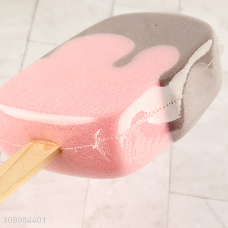 New arrival popsicle shape bath supplies bath sponge for sale