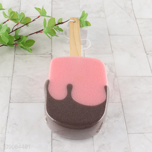 New arrival popsicle shape bath supplies bath sponge for sale