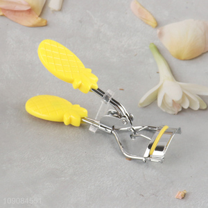 Online wholesale women makeup tool carbon steel eyelash curler