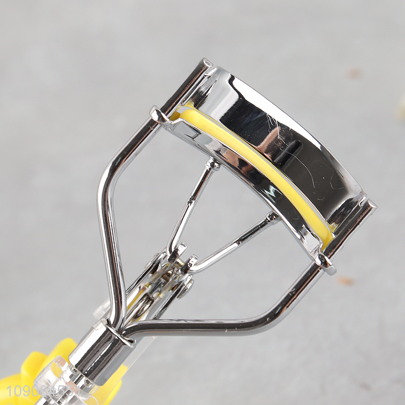 Online wholesale women makeup tool carbon steel eyelash curler