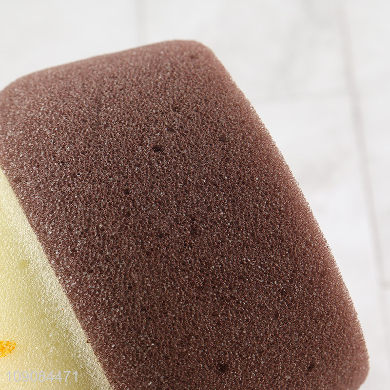 Good sale food shape soft body cleaning shower sponge bath sponge