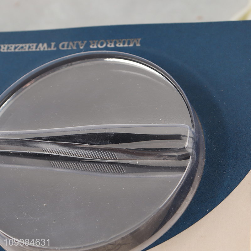 New products portable round makeup mirror pocket mirror for sale