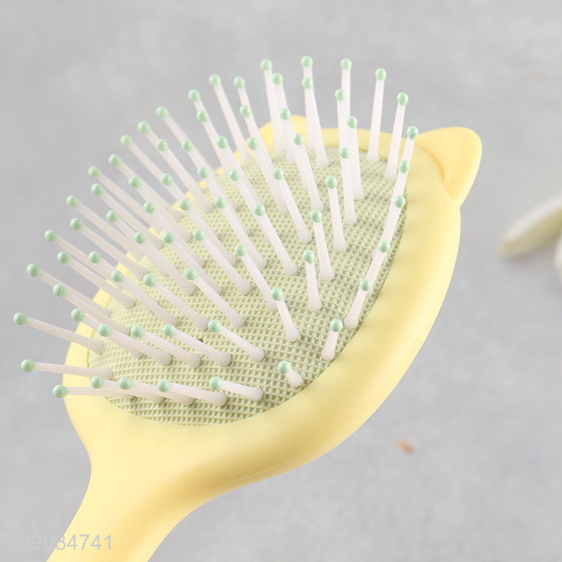 Best selling double-sided massage hair comb hair brush with makeup mirror
