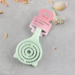 Yiwu market anti-static hollow hair comb hair brush for women