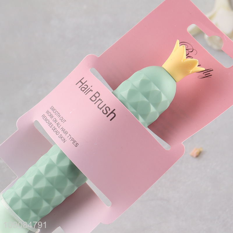 Top products hollow anti-static wide teeth hair comb hair brush