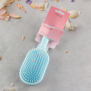Best selling blue air cushion massage hair comb hair brush wholesale