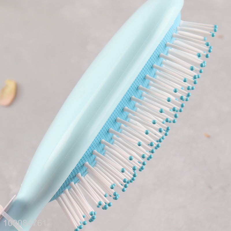 Best selling blue air cushion massage hair comb hair brush wholesale