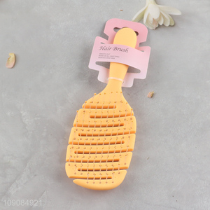 Factory price wide teeth hollow anti-static hair comb hair brush
