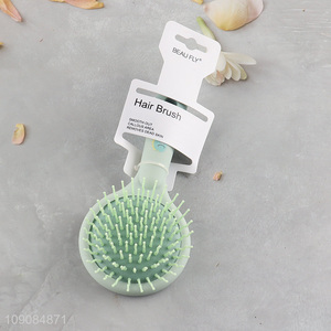 China supplier double-sided round hair comb hair brush with mirror