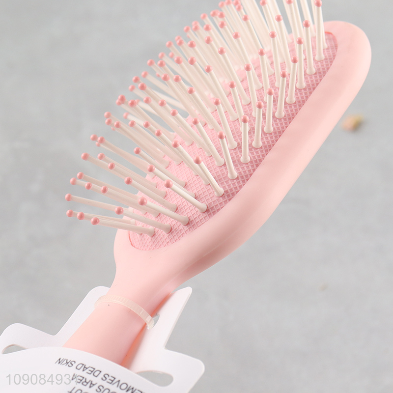 Best sale pink anti-static hair comb hair brush for hair salon tool