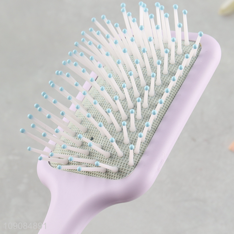 Hot items rectangle massage air cushion hair comb hair brush