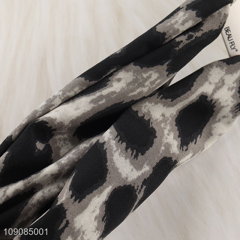 Factory supply fashionable ladies yoga sports breathable headband for sale