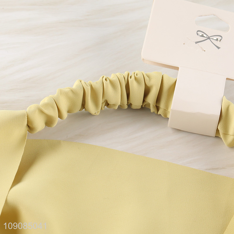Best sale polyester fashionable headband women hair accessories wholesale