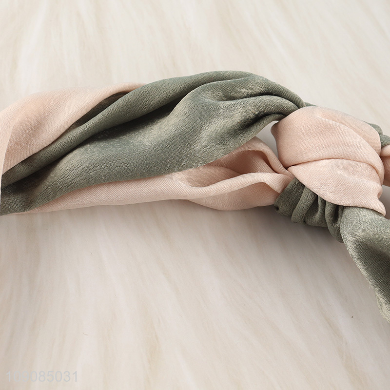 China products fashionable women polyester breathable headband hair bands