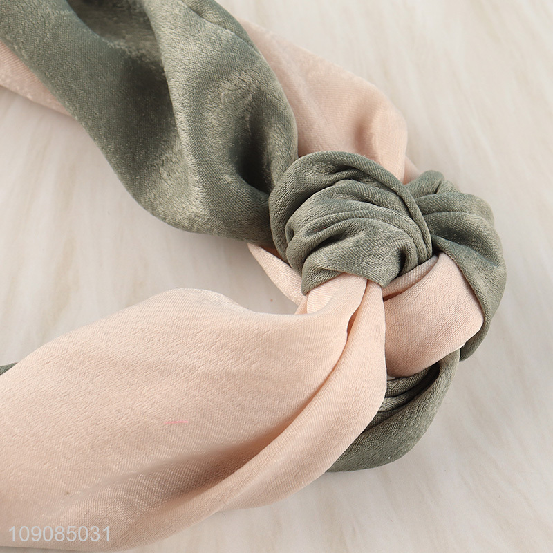 China products fashionable women polyester breathable headband hair bands