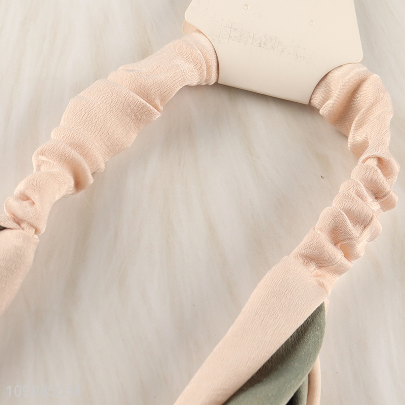 China products fashionable women polyester breathable headband hair bands