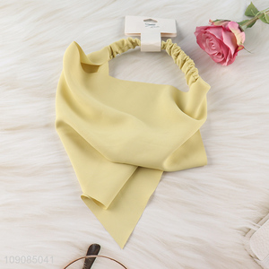Best sale polyester fashionable headband women hair accessories wholesale