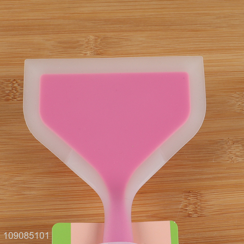 High Quality Kitchen Utensils Wide Silicone Spatula for Pancake Tamagoyaki