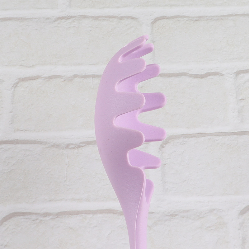 High Quality Heat Resistant Silicone Spaghetti Server Silicone Pasta Spoon