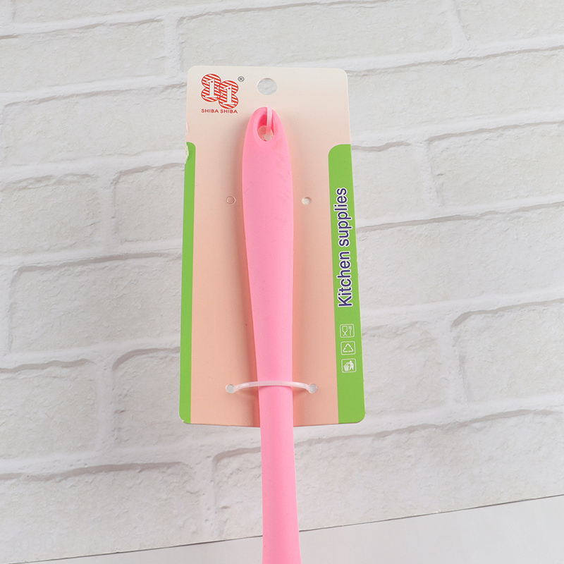 New Arrival Heat Resistant Silicone Soup Spoon Non-Stick Kitchen Utensils