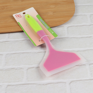 High Quality Kitchen Utensils Wide Silicone Spatula for Pancake Tamagoyaki