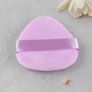 Top selling purple soft washable makeup puff cosmetic puff makeup sponge