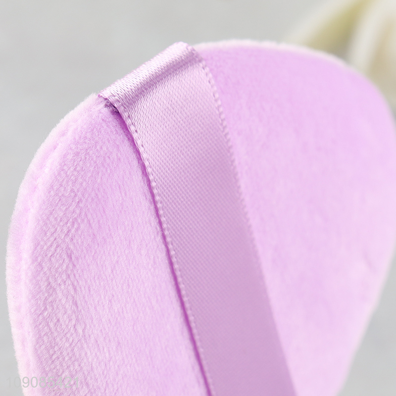 Top selling purple soft washable makeup puff cosmetic puff makeup sponge
