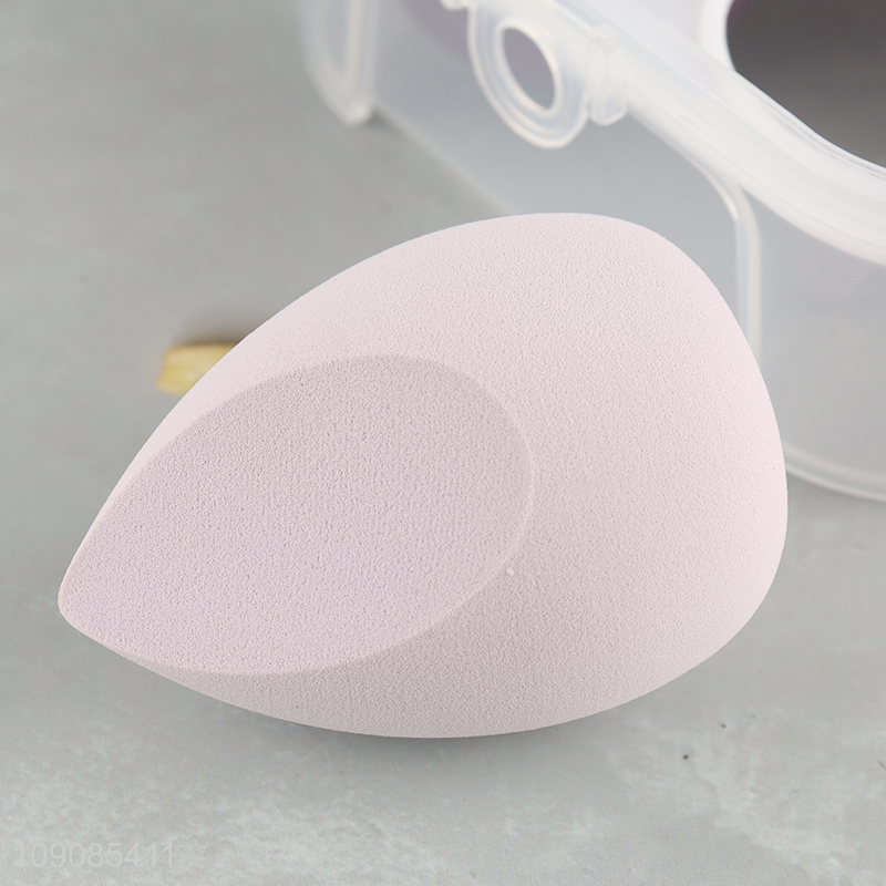 China products 4pcs washable makeup puff cosmetic puff set for sale