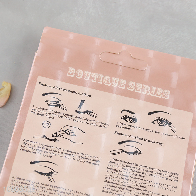 Good selling 3 pairs eyelash extension volume lashes false eyelash