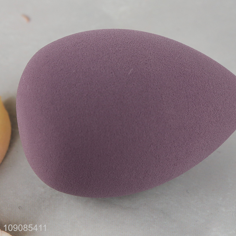 China products 4pcs washable makeup puff cosmetic puff set for sale