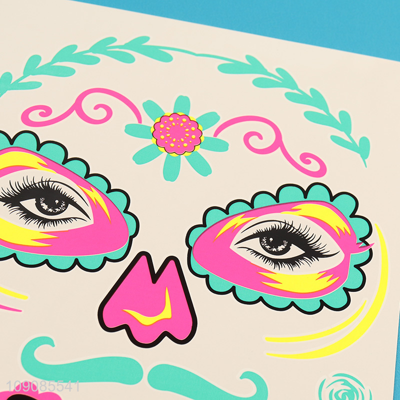 Top quality washable body art decoration temporary tattoo tattoo sticker